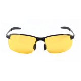 Žlté nočné okuliare pre vodičov "Irondriver"