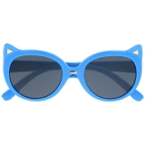 Modré detské slnečné okuliare "Kitty" (3-8 rokov)