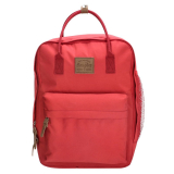 Červený objemný batoh do školy „Scandinavia“