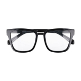 Čierne imidžové oversize okuliare "Loop"