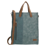 Modrá dvojfarebná shopper kabelka „Marion“