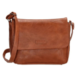 Hnedá kožená crossbody kabelka "Dunas"