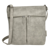 Sivá prešívaná crossbody kabelka "Opposite“