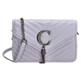 Fialová zdobená crossbody kabelka „Bella“