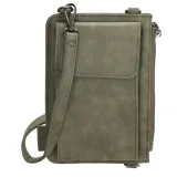 Zelená praktická kabelka na mobil „Concept“