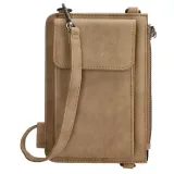 Béžová praktická kabelka na mobil „Concept“