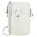 Biela elegantná kabelka na mobil „Funky“