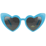 Modré dámske srdiečkové okuliare "Heart"