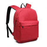 Červený ľahký batoh do školy "Basic"
