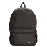 Čierny ľahký batoh do školy "Rock"