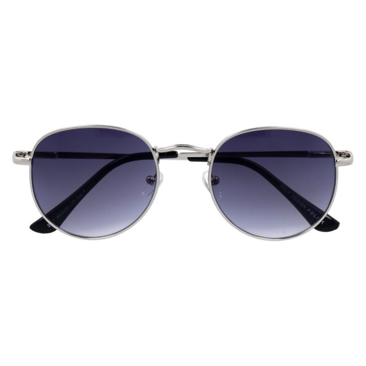 E-shop Fialovo-čierne slnečné okuliare pilotky "Oval Classic"