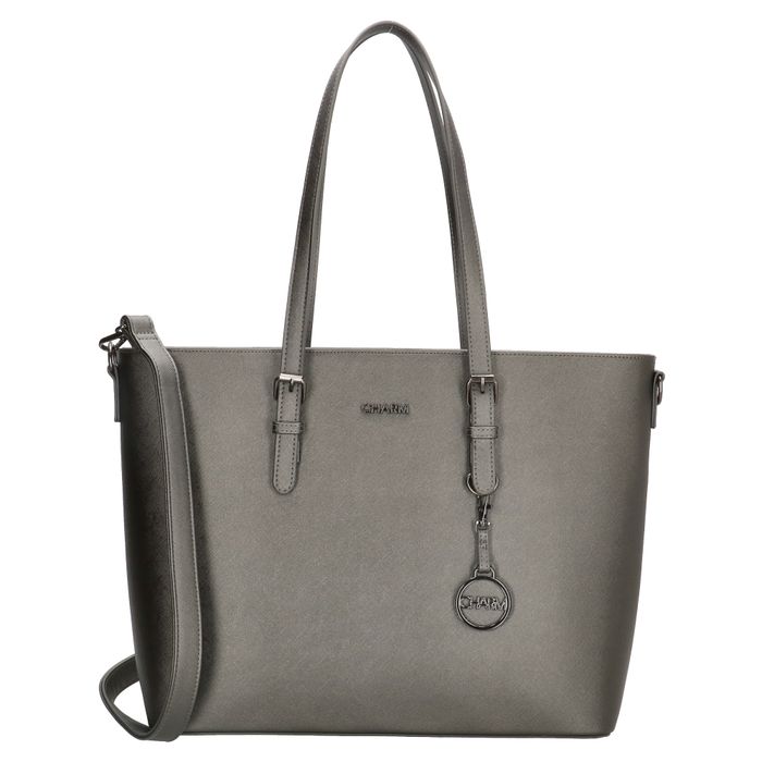 E-shop Strieborná prémiová shopper kabelka „Rachel“