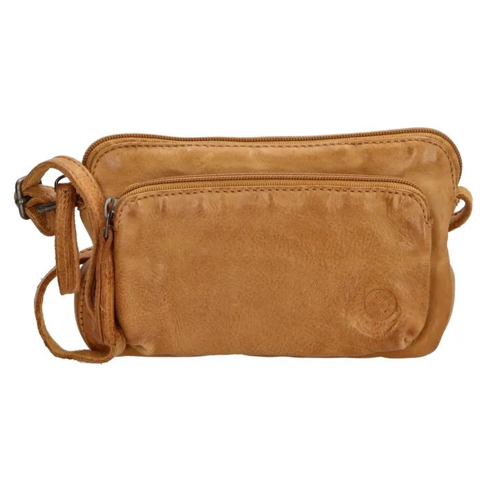 E-shop Svetlohnedá malá kožená crossbody kabelka „Harmony“