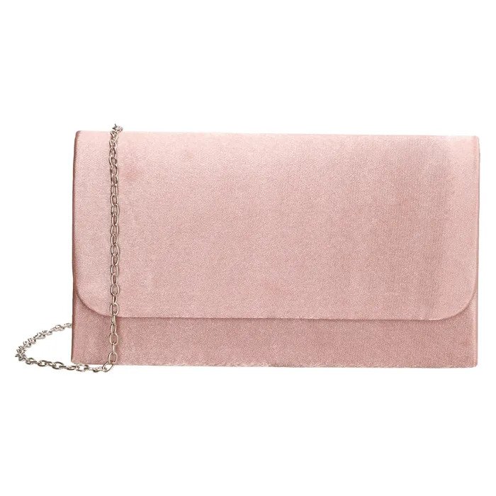 Ružová spoločenská crossbody kabelka s retiazkou „Ruby“