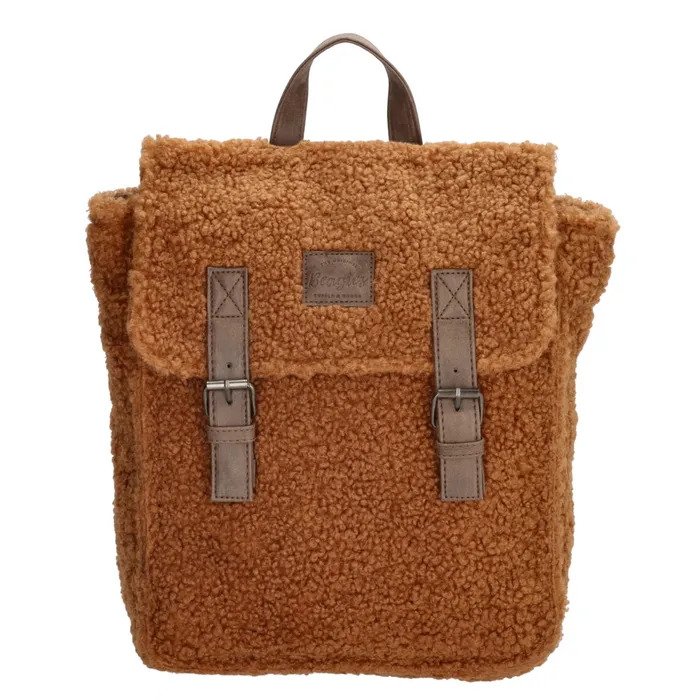 E-shop Hnedý huňatý vintage batoh „Bear“