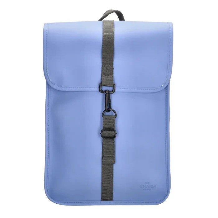 Modrý objemný mestský ruksak „Passion“
