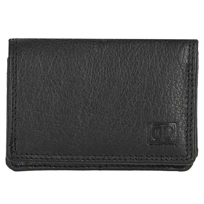 Čierna malá kožená peňaženka "Merry"