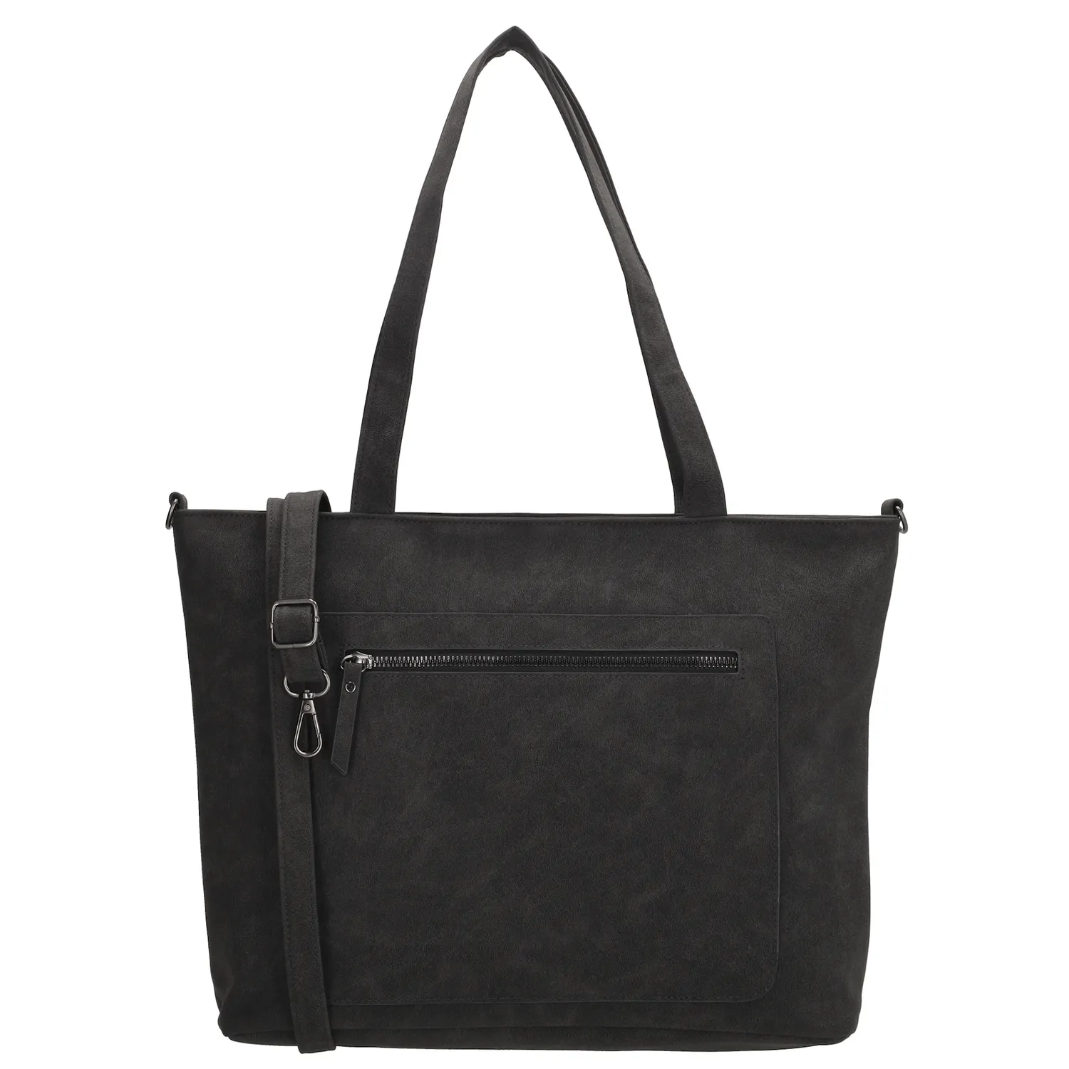 Čierna elegantná shopper kabelka "Bellora"