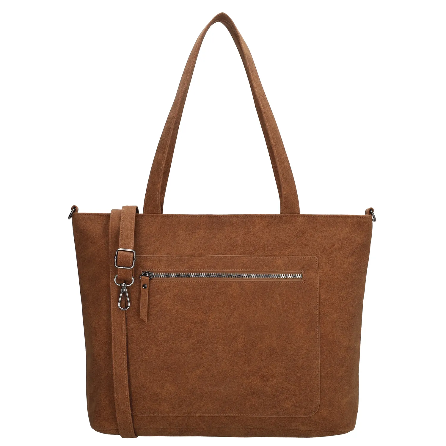 Hnedá elegantná shopper kabelka "Bellora"