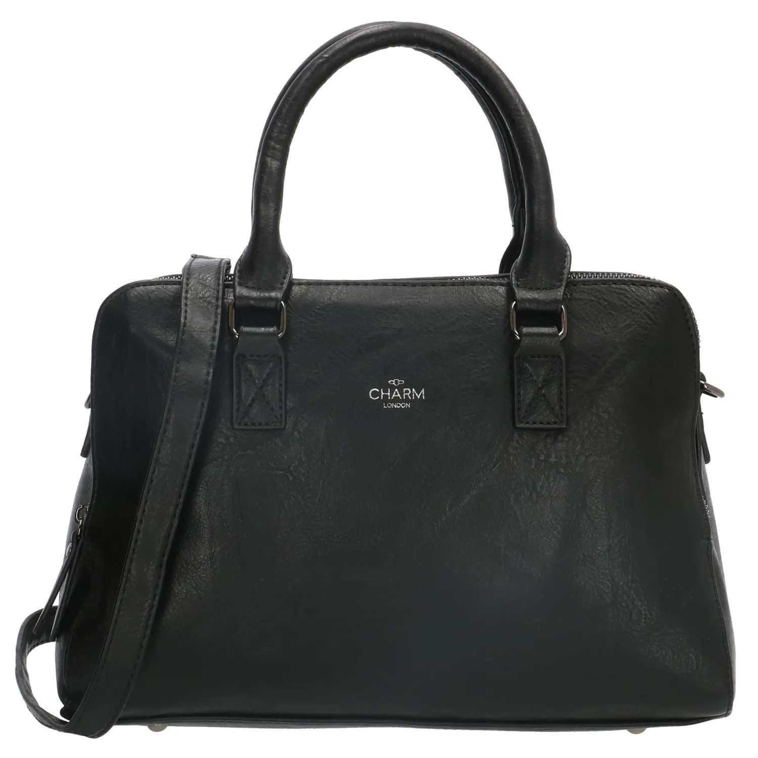 Čierna objemná shopper kabelka „Chelsea“
