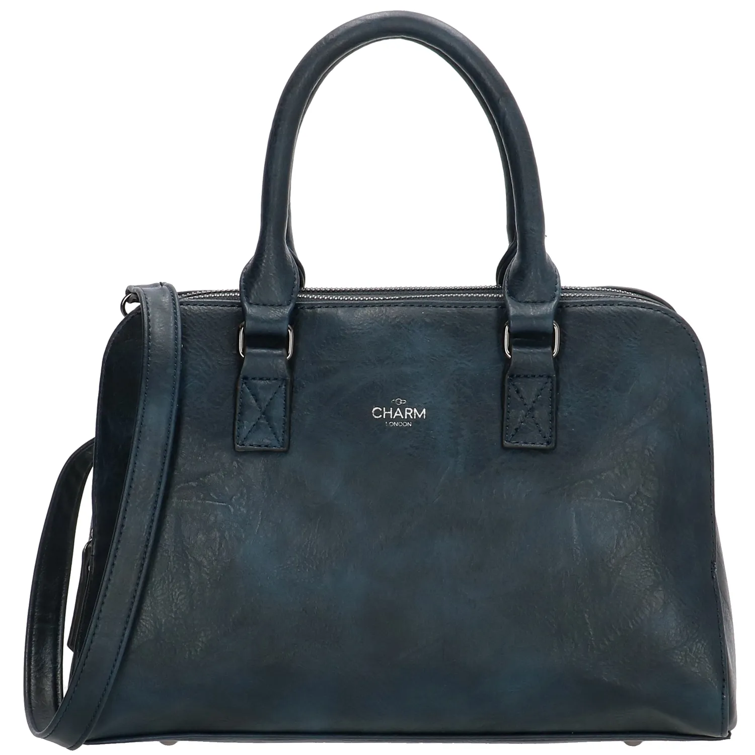 Tmavomodrá objemná shopper kabelka „Chelsea“
