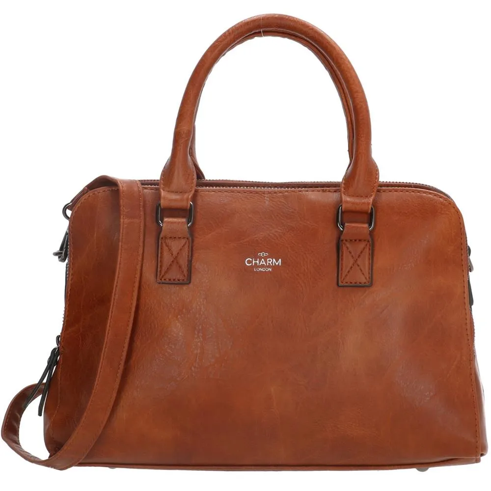 Hnedá objemná shopper kabelka „Chelsea“