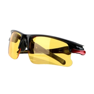 Žlto-čierne okuliare pre vodičov "Speed"