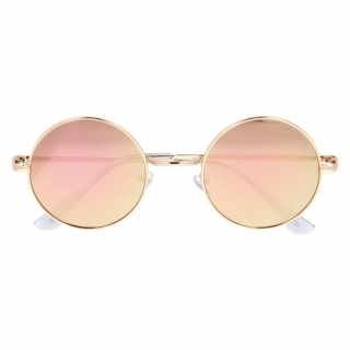Ružové zrkadlové okuliare Lenonky
