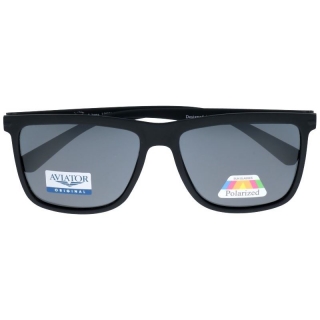 Čierne prémiové polarizačné okuliare Wayfarer "3000"