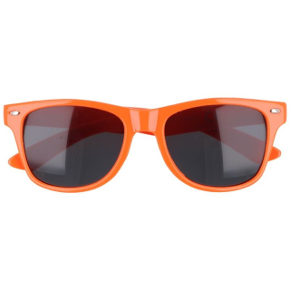 Oranžové detské okuliare Wayfarer (3-12 rokov)