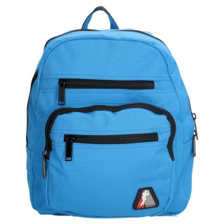 Modrý malý lacný batoh „Easy“