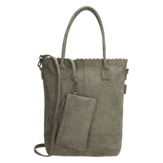 Tmavozelený elegantný set kabelka + peňaženka „Marry“