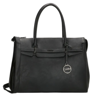Čierna prémiová veľká shopper kabelka „Grande“