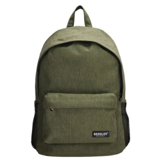 Zelený ľahký batoh do školy "Kingdom"