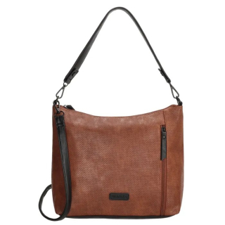 Hnedá kabelka na rameno s dlhými rukoväťami "Aria"  