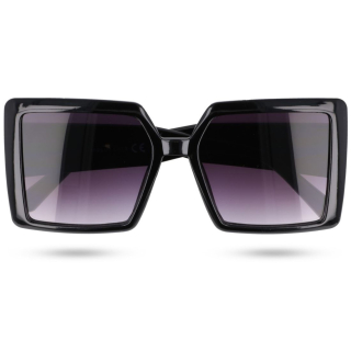 Čierne oversized dámske slnečné okuliare „Beauty"