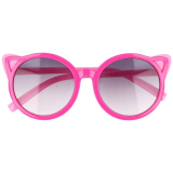 Ružové špicaté slnečné okuliare pre deti "Tiger" (3-7 rokov)