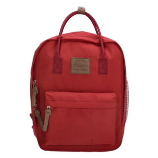 Červený malý mestský batoh „Bagmaster“