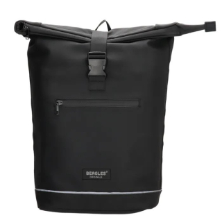 Čierny nepremokavý objemný ruksak "Raindrop“